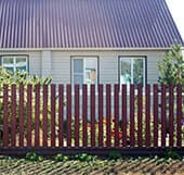 Фото 2 забора из штакетника, Калининградская область, город Черняховск