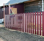 Фото 2 забора из штакетника, Калининградская область, город Гусев